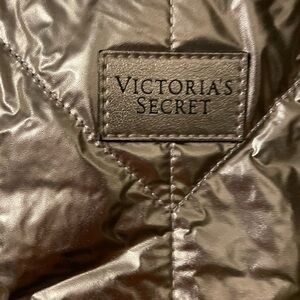 Victoria's Secret Shimmering Gold tote bag